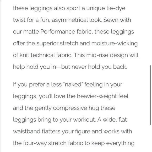 Zyia Hendrix Matte Performance 7/8 Leggings Size XL Seamless Mid Rise 1589 Black - Picture 13 of 15